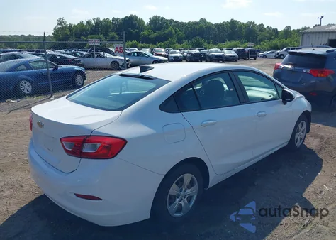 2017 Chevrolet Cruze Ls Auto из США, поврежденный, VIN 1G1BC5SM9H7278226